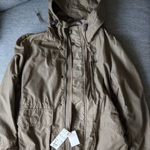 Uniqlo Mountain Parka - Beige, XS, brand new